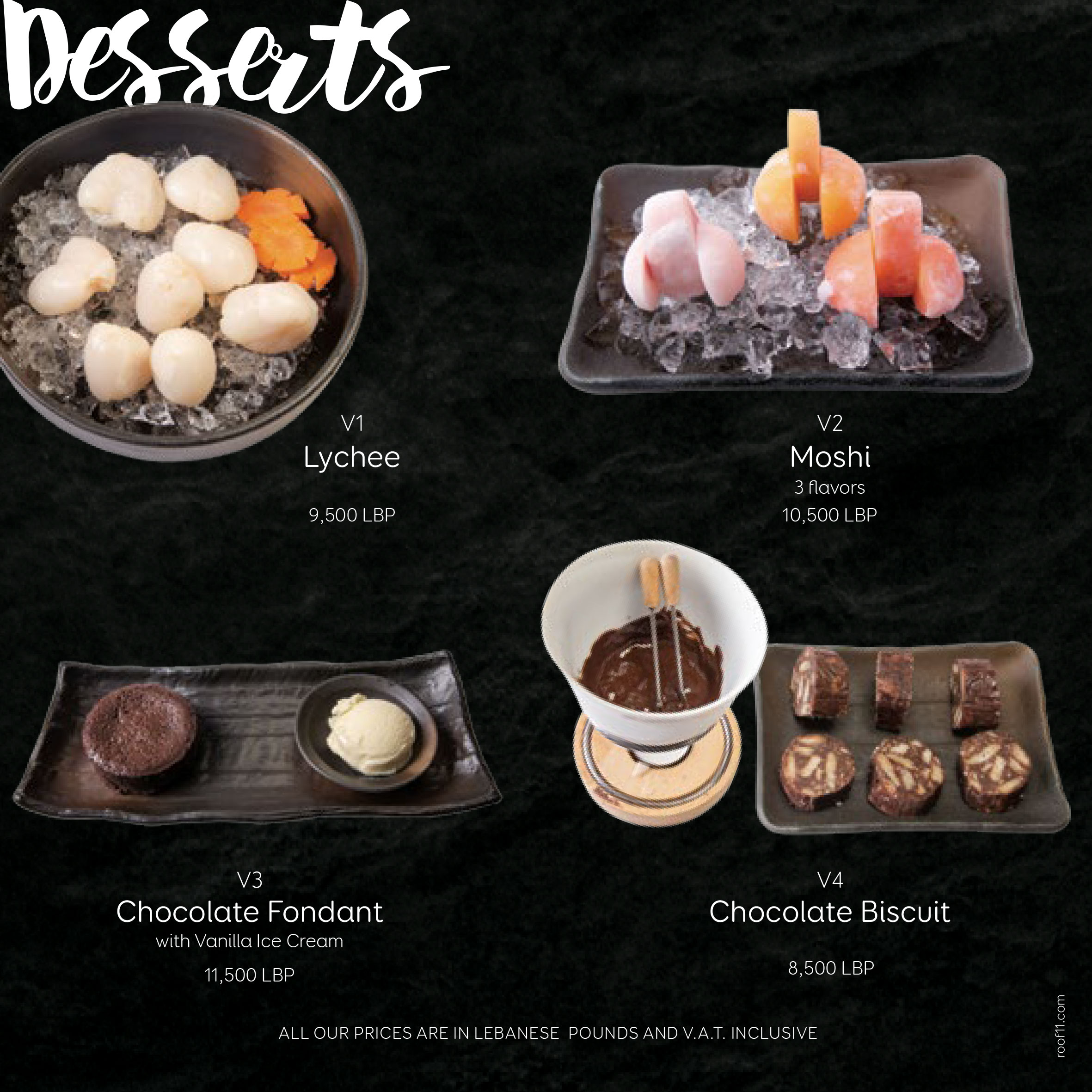 Desserts